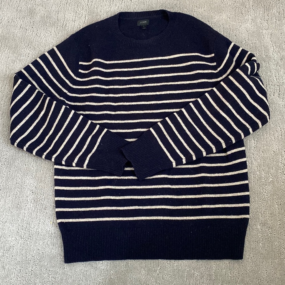 J.Crew Men’s Crewneck Lambswool Sweater